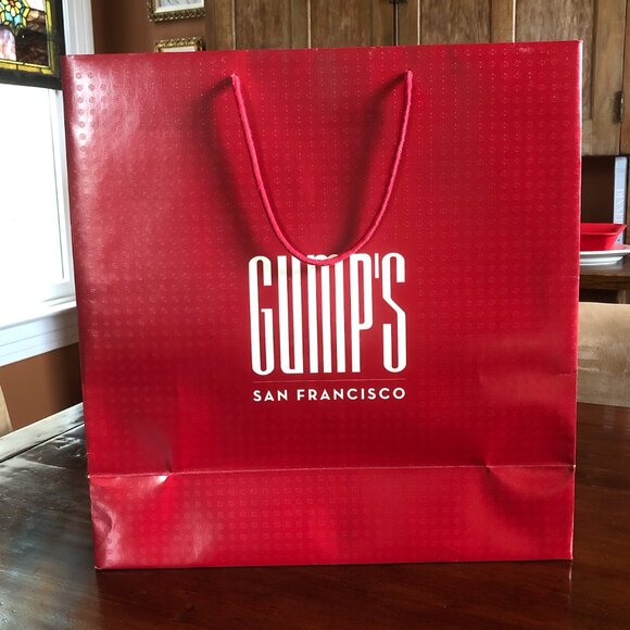 Vintage GUMPS Shopping bag – set of 2 large bags (2) - Picture 1 of 5